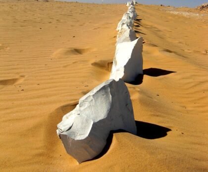 White desert Egypt