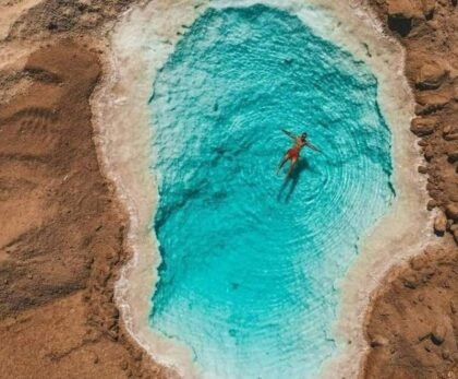 salt lakes in Siwa Oasis