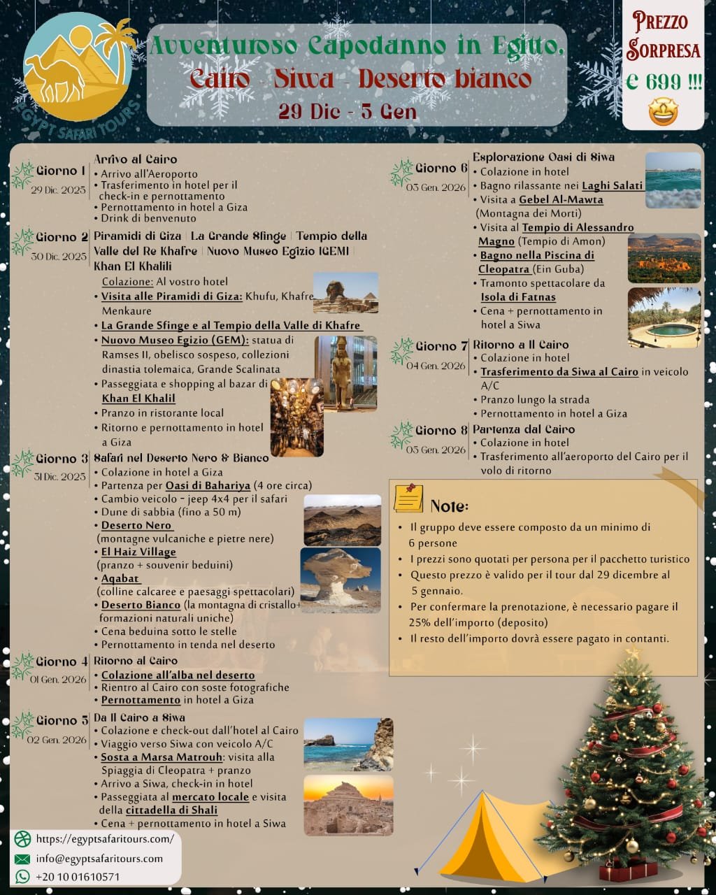 New Year Egypt Desert Adventure