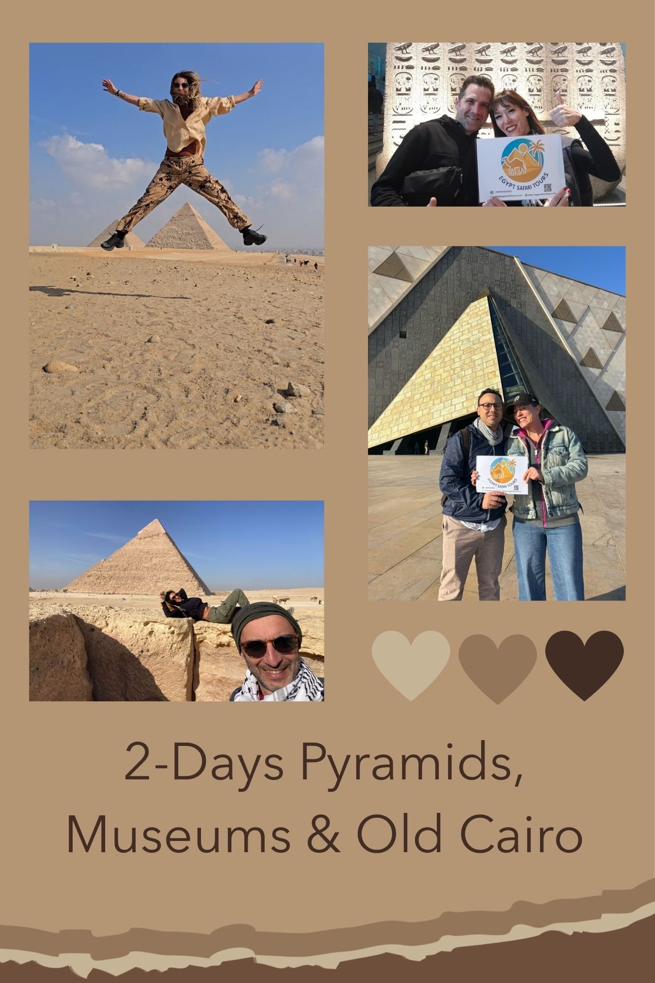 2-Days Pyramids, Museums & Old Cairo